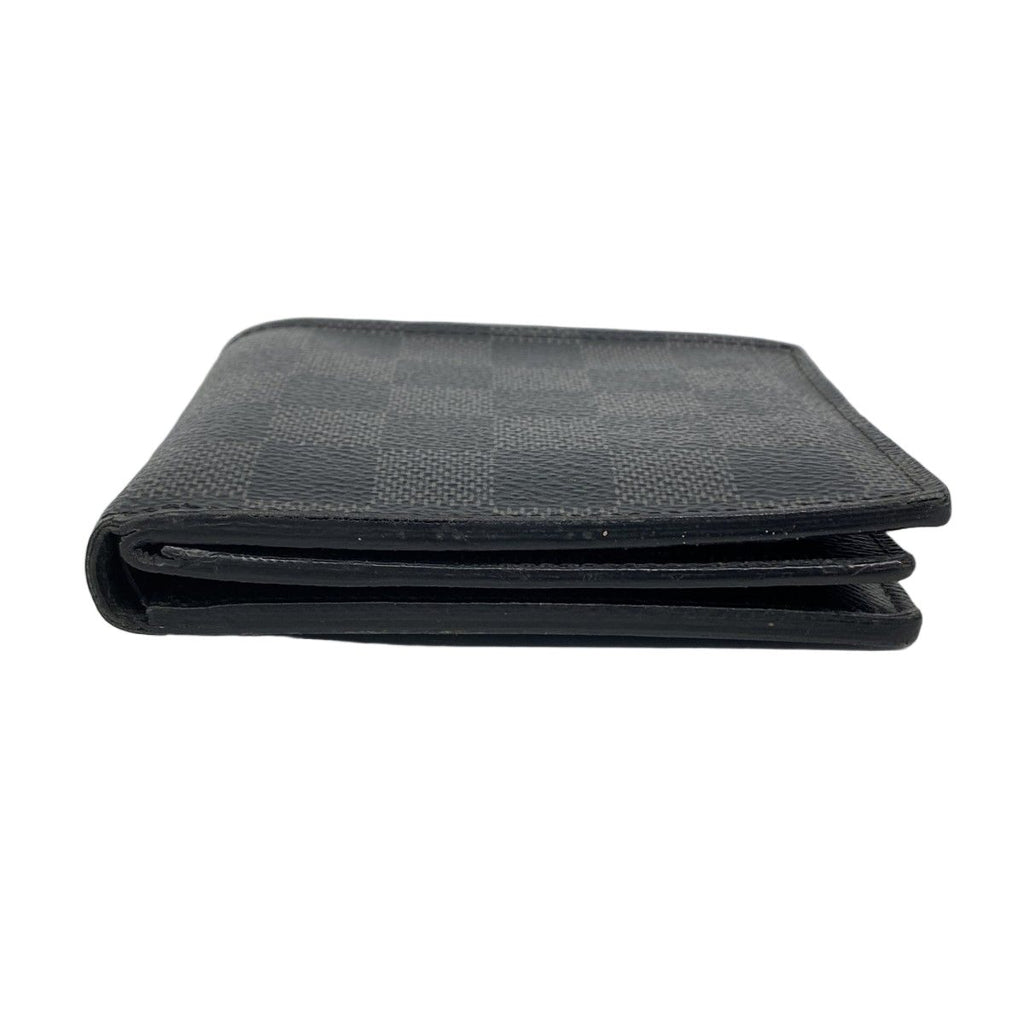 Louis Vuitton Wallet Damier Graphite Portefeuille Amerigo NM Black — view 2