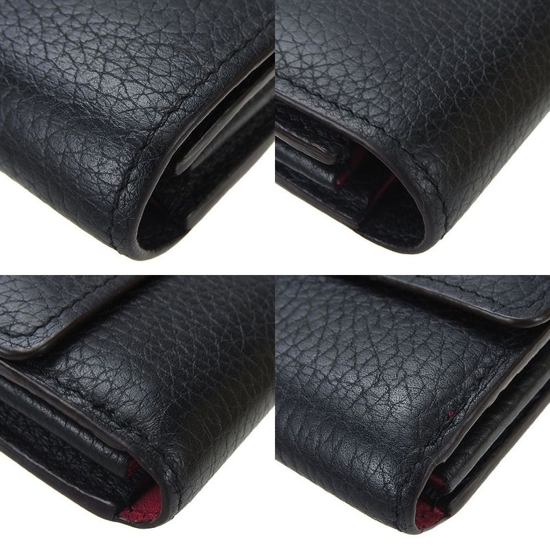 Louis Vuitton Long Wallet Portefeuille Capucines Black — view 3