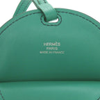 Hermes In The Loop Togo PM Vaux Epson Vert Jade Engraved D Green 0282 — view 7