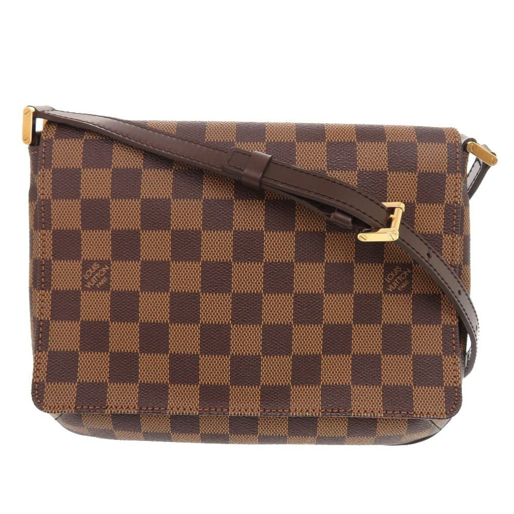 Louis Vuitton Musette Tango Damier Brown Shoulder Bag LV