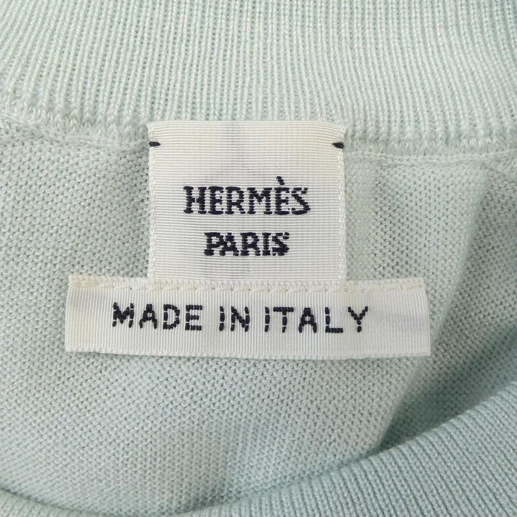 Hermes Palefroy Remix Palefroi Twill Laine Knit Scarf — view 4