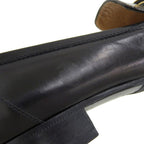 Hermes Vintage Kelly Box Calf Leather Loafers Moccasins Dress Shoes — view 5