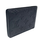 Louis Vuitton Portefeuille Multiple Initial Leather Black Bifold Wallet — view 2