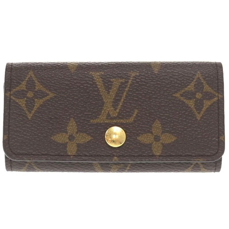 Louis Vuitton Multicles 4 Monogram 4-ribbon Key Case 0625