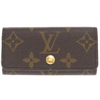 Louis Vuitton Multicles 4 Monogram 4-ribbon Key Case 0625