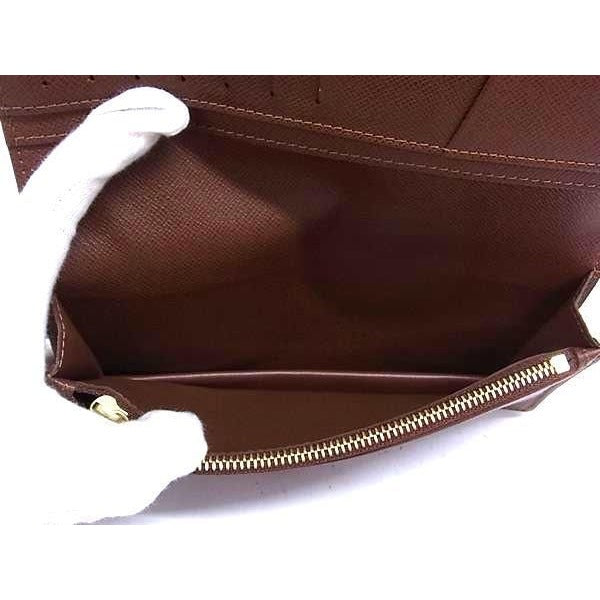 Louis Vuitton Wallet Portefeuille Columbus Brown Monogram Bifold — view 5