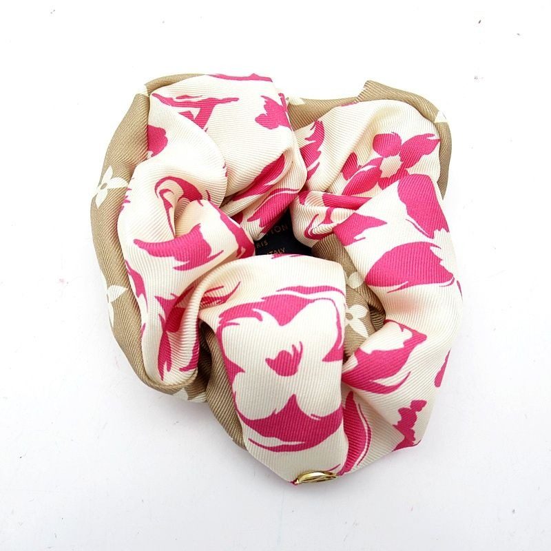 Louis Vuitton Scrunchie LV Safari Silk 100% Cles