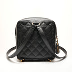 Chanel Backpack Caviar Turnlock