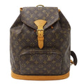 Louis Vuitton Monogram Backpack Montsouris GM Brown Large Capacity
