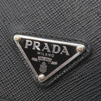 Prada Cell Phone Accessories Saffiano Triangle Iphonecabas Saffianoleather — view 8