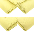 Louis Vuitton Portefeuille Capucines XS IC Chip Taurillon Leather Yellow — view 4