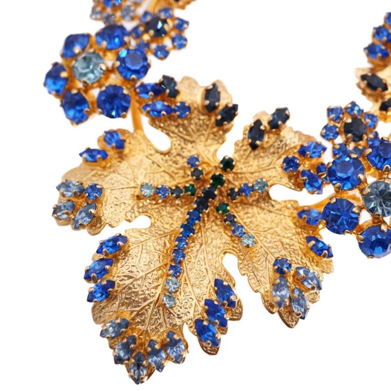 Dior Rhinestone Necklace Vintage Ri — view 4