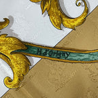 Hermes Scarf Silk Carre 90 L'instruction du Roy Imperial Studies Yellow — view 8