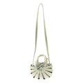 Bottega Veneta the Shell Leather 2-Way Shoulder Bag White