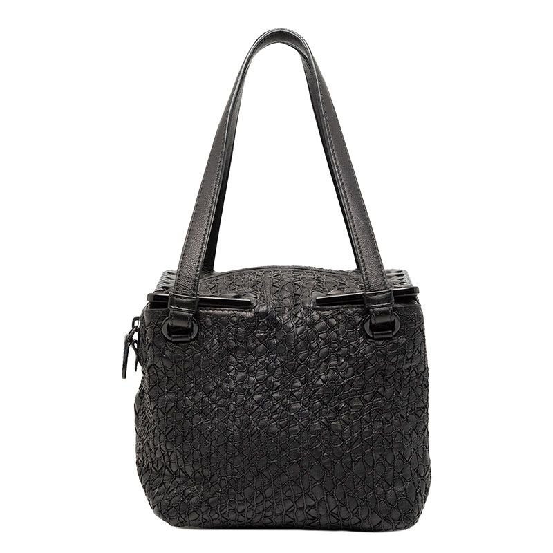 Bottega Veneta Intrecciato Black Leather