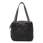 Bottega Veneta Intrecciato Black Leather