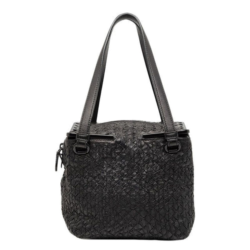 Bottega Veneta Intrecciato Black Leather