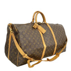 Louis Vuitton Boston Bag Monogram Keepall Bandouliere 60 Brown — view 2
