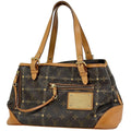 Louis Vuitton Rivet Handbag Monogram Brown