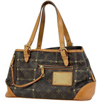 Louis Vuitton Rivet Handbag Monogram Brown