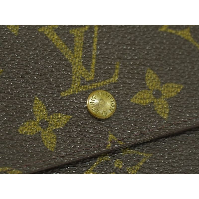 Louis Vuitton Porte Monebier Carte Cles Di Monogram Fold Wallet — view 6