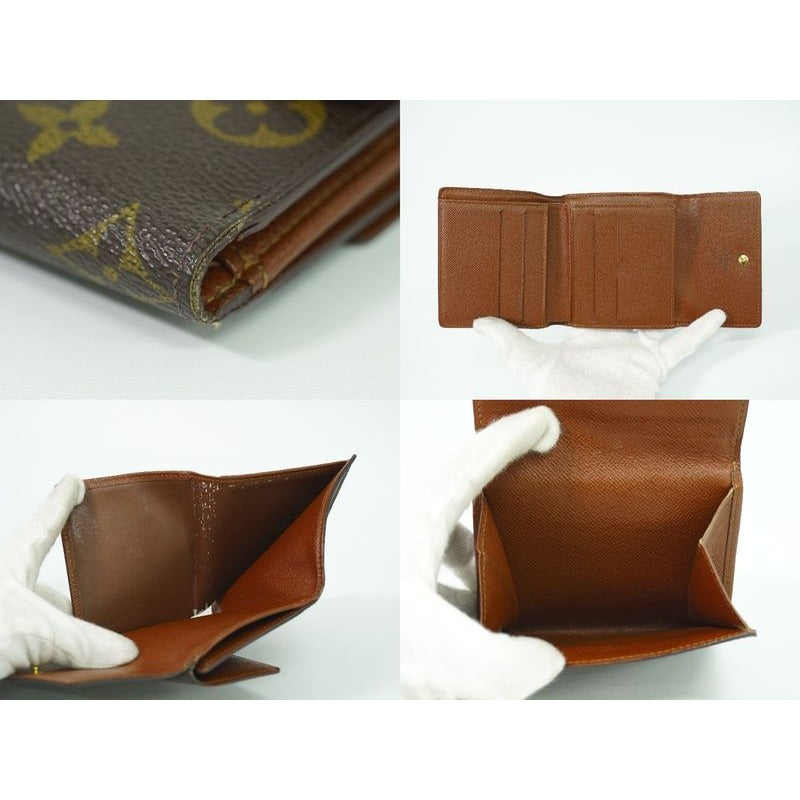Louis Vuitton Porte Monebier Carte Cles Di Monogram Fold Wallet — view 8