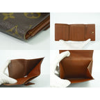 Louis Vuitton Porte Monebier Carte Cles Di Monogram Fold Wallet — view 8