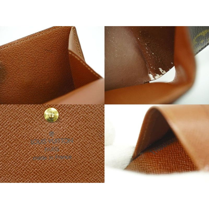 Louis Vuitton Porte Monebier Carte Cles Di Monogram Fold Wallet — view 9