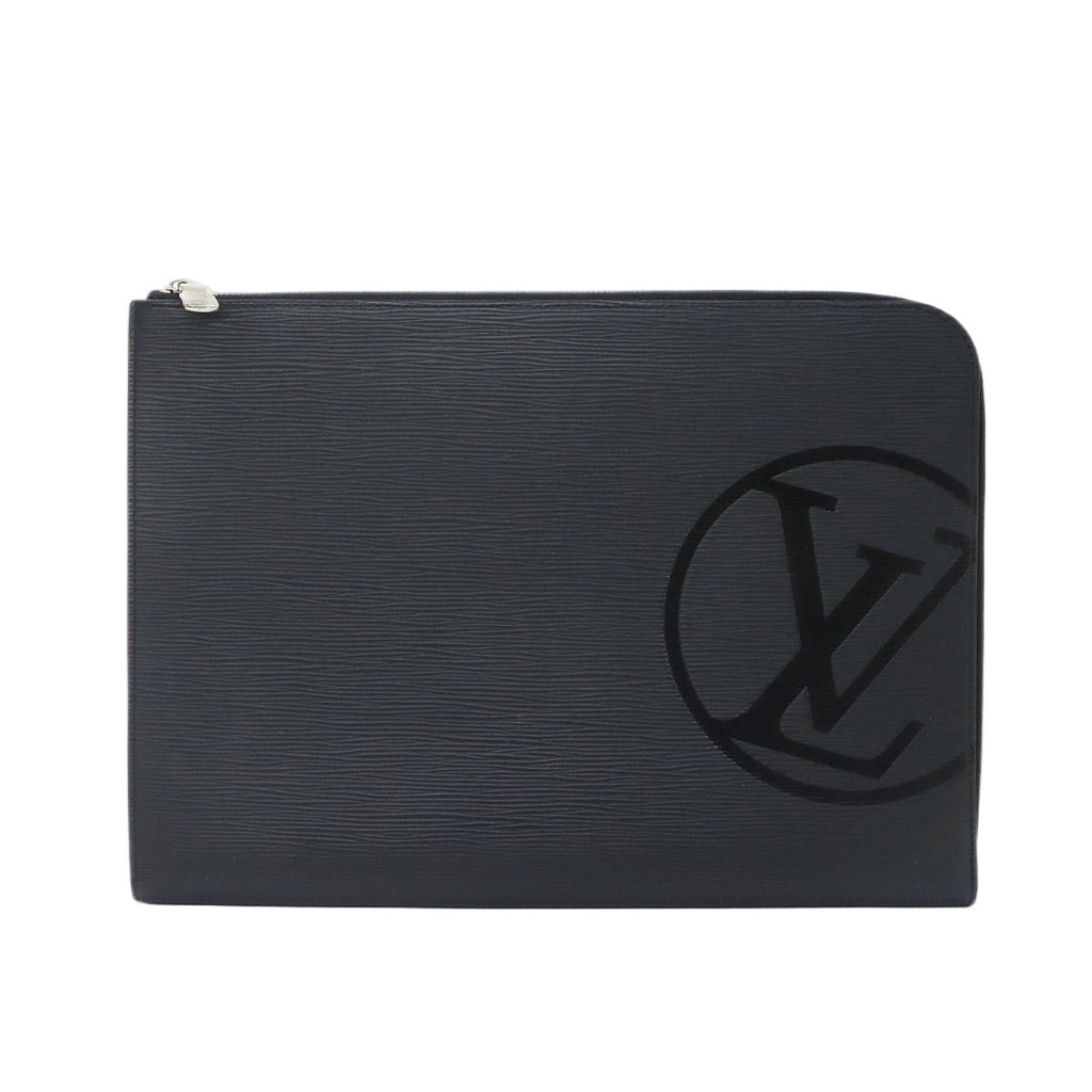 Louis Vuitton Epi Pochette Jour GM Clutch Noir