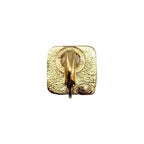 Chanel Earrings Square Coco Mark Abc253 Black — view 4