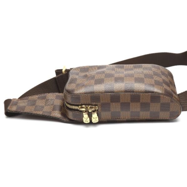 Louis Vuitton Damier Waist Pouch Geronimos Body Bag Brown — view 4
