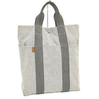 Hermes Tote New Fourre Tout Cabas Canvas Gray