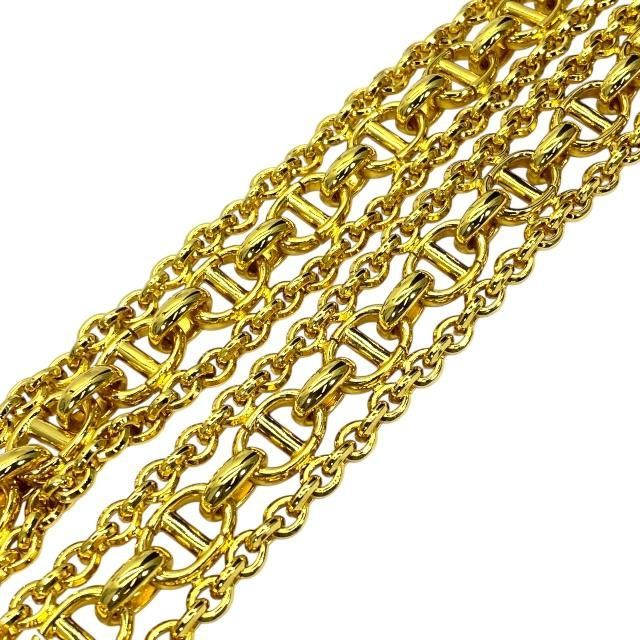 Christian Dior Chain Belt Accessories CD Logo GP — view 9