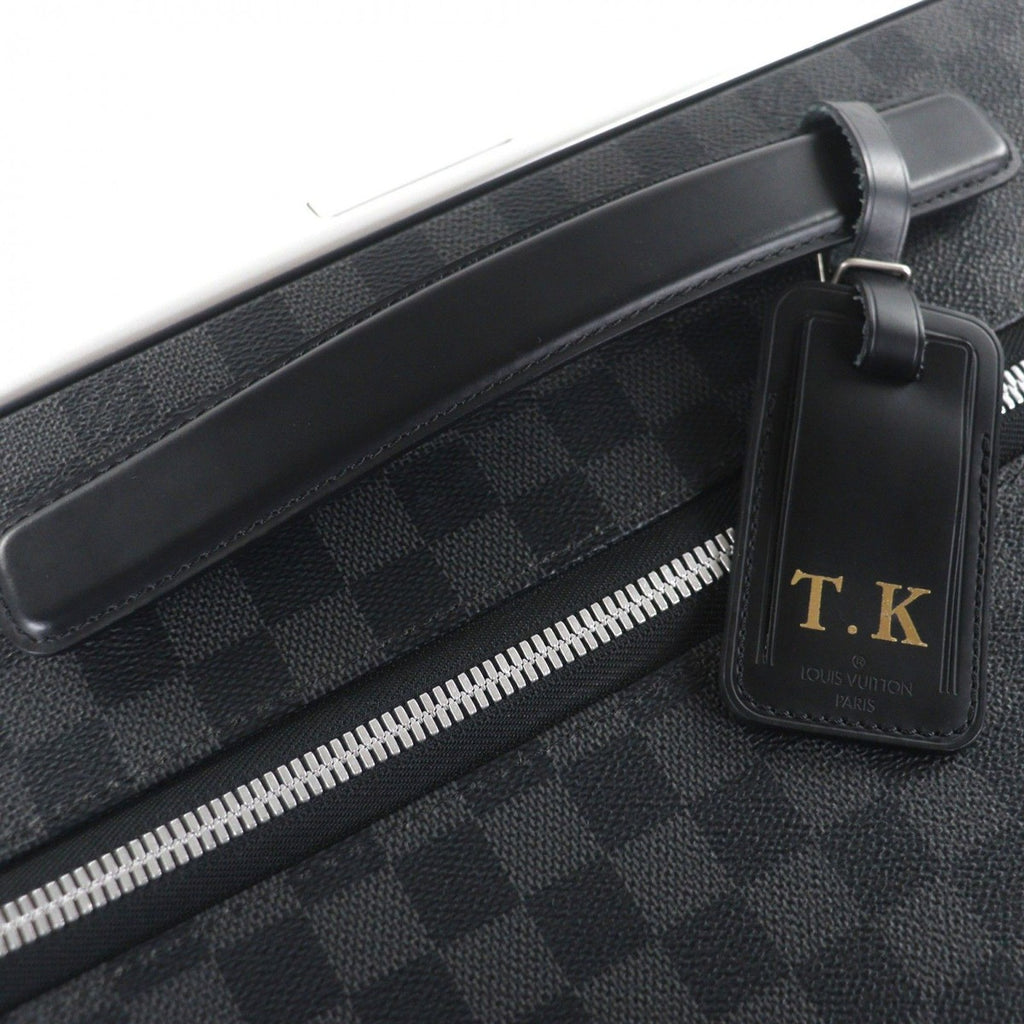 Louis Vuitton Damier Graphite Aluminum Can Tsa Equipped with Lock — view 7
