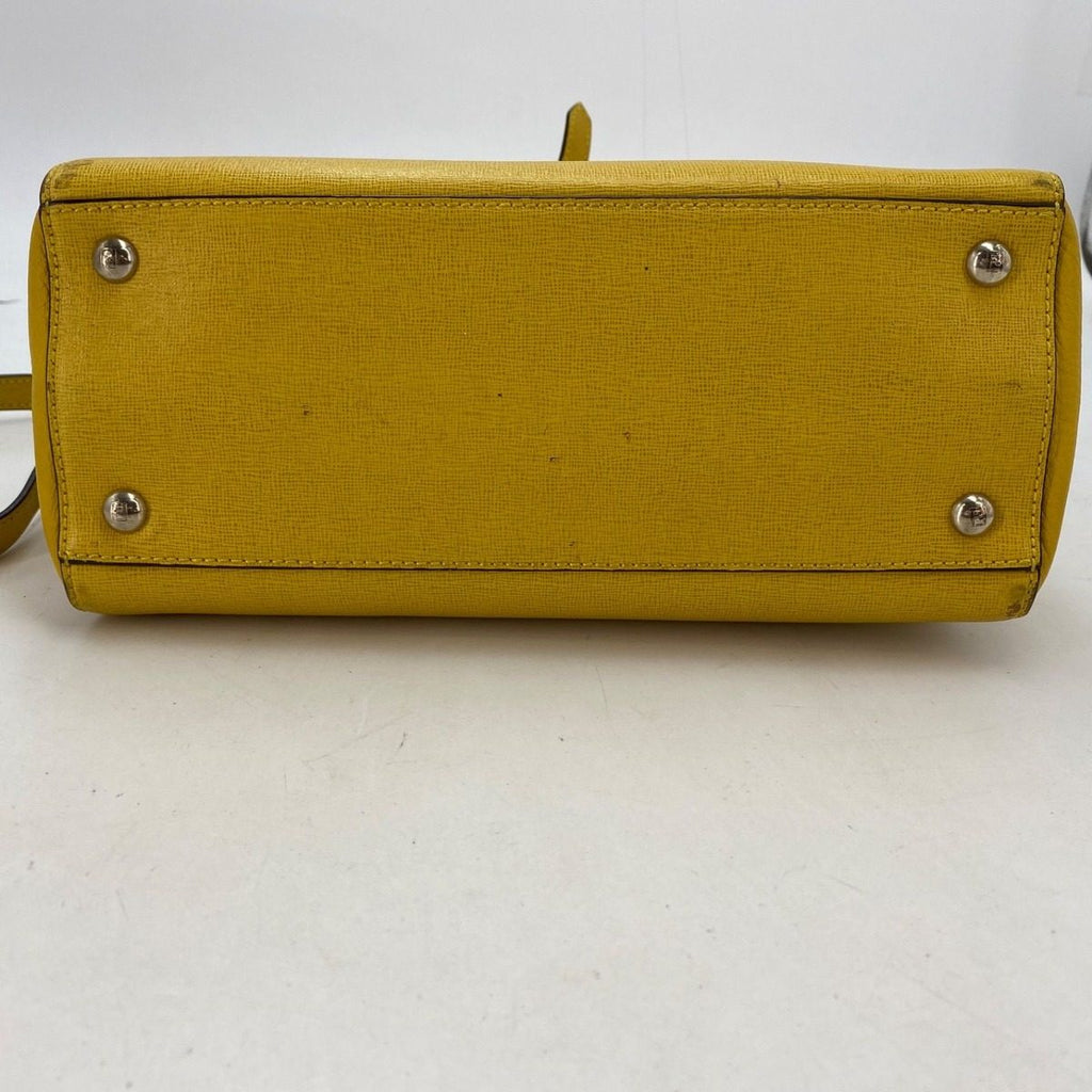 Fendi Tote Toujour Yellow Formal Travel — view 5