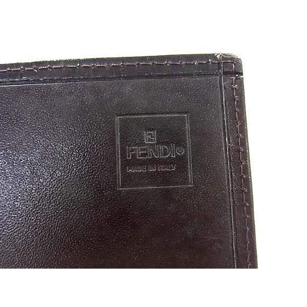 Fendi Bifold Wallet Zucca Long 07 15828 001 Brown Black Canvas — view 2
