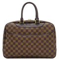 Louis Vuitton Handbag Beau Ring Vanity Deauville Damier Canvas Ebene