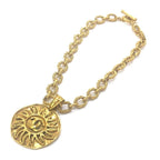 Chanel Necklace Coco Mark Sun Motif GP — view 2