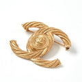 Chanel Brooch Corsage Gold