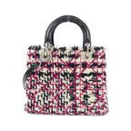 Christian Dior Medium Bag Tweed Black — view 2