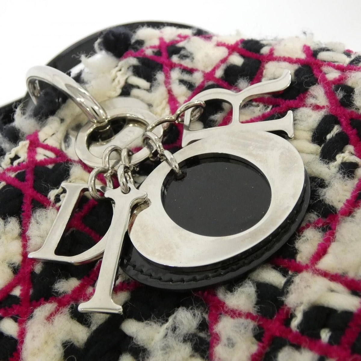Christian Dior Medium Bag Tweed Black — view 4