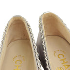 Chanel Current Logo Chain-trimmed Flat Shoes Loafers 36 — view 7