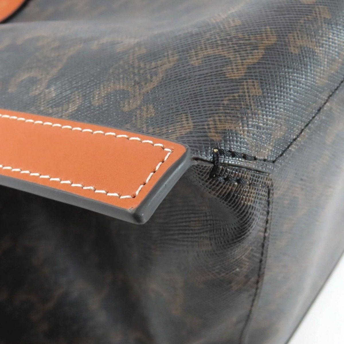 Celine Small Cubo Honey Logo Triomphe Canvas 2-Way Shoulder Bag — view 6