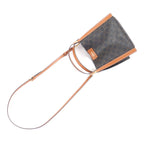 Celine Small Cubo Honey Logo Triomphe Canvas 2-Way Shoulder Bag — view 8