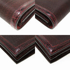 Hermes Polosus Crinoline Bordeaux Gold Hardware 00 Vintage Clutch Bag — view 3
