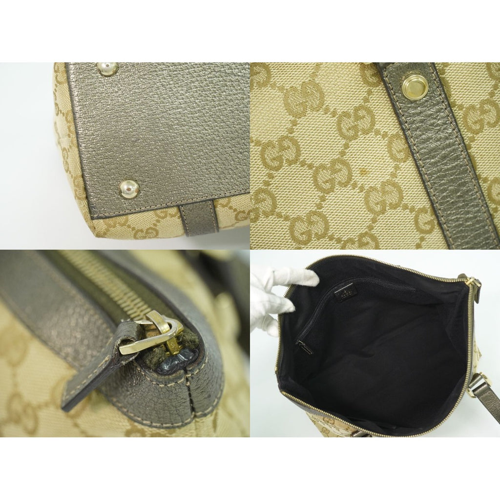 Gucci Abbey GG Canvas Tote Beige — view 8