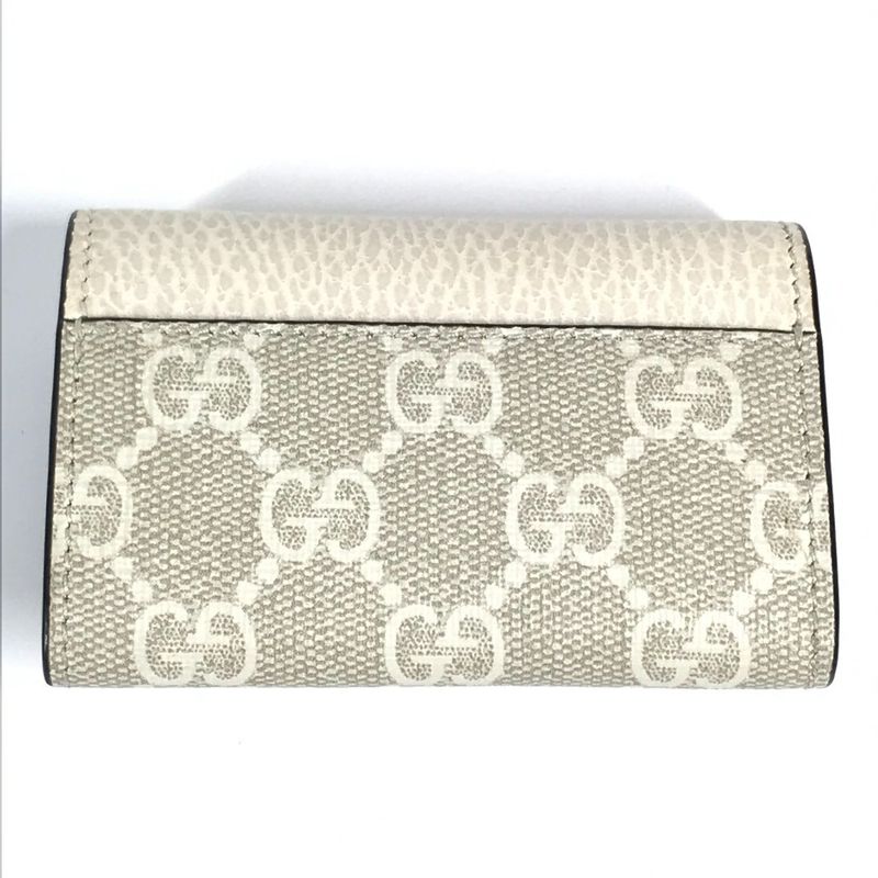 Gucci Key Case GG Leather Beige — view 2