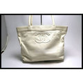 Chanel No 5 CC Logo GD Metal Fittings Tote