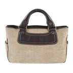 Celine C Macadam Boogie Leather Tote Triomphe Hand