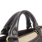 Celine C Macadam Boogie Leather Tote Triomphe Hand — view 2